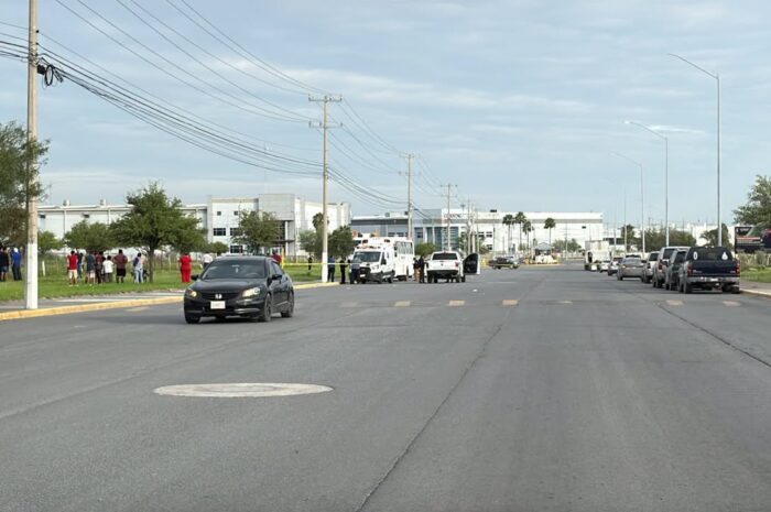 Muere chofer de transporte de personal en Reynosa