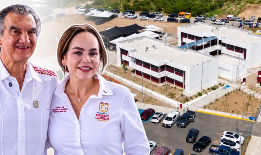 Américo y Carmen Lilia entregan grandes obras en Nuevo Laredo