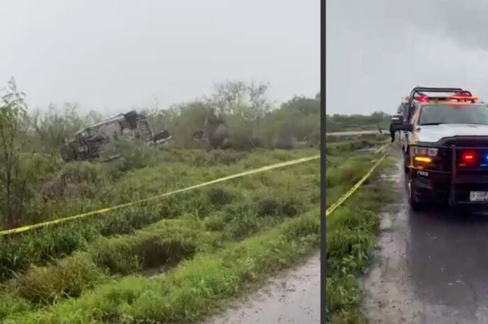 Muere elemento de la Guardia Estatal tras volcadura en carretera